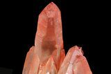 Natural Red Quartz Crystals - Morocco #70754-2